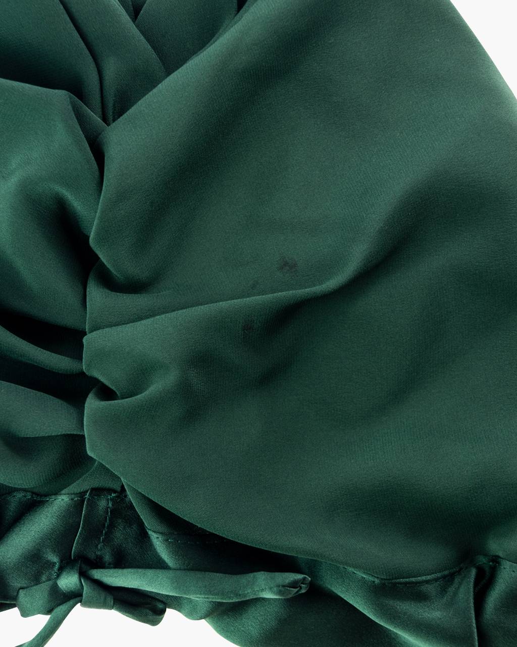 OUTLET-Turban-z-jedwabiu-butelkowa-zielen