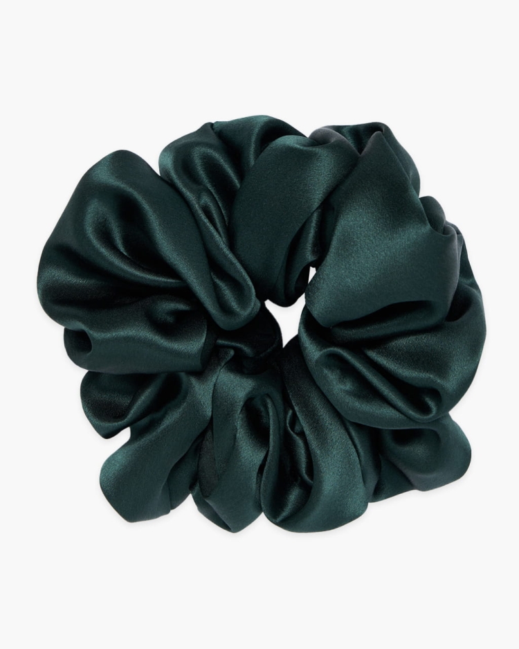almania-scrunchie-jedwabna-XXL-butelkowa-zieleń-1.jpg