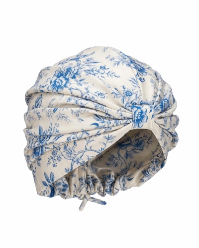 Turban jedwabny – toile de jouy