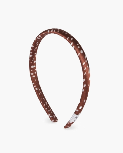 Cienka opaska z jedwabiu – bambi