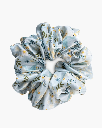 Scrunchie jedwabna XXL – coco