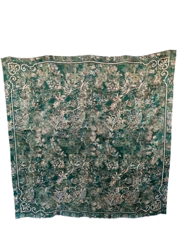 OUTLET Apaszka jedwabna – oriental green
