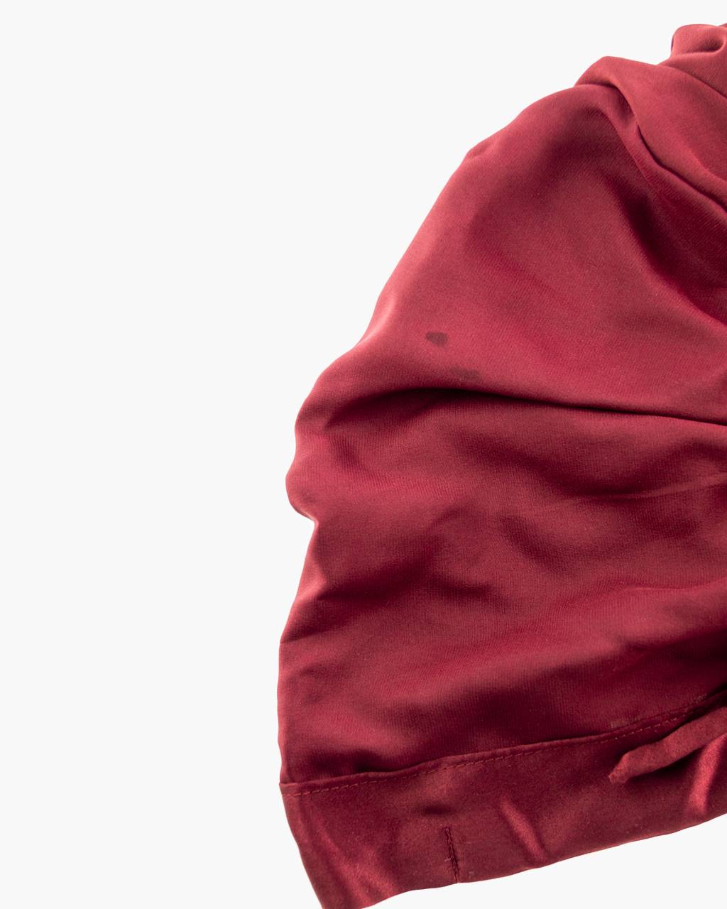OUTLET-Turban-z-jedwabiu-bordowy